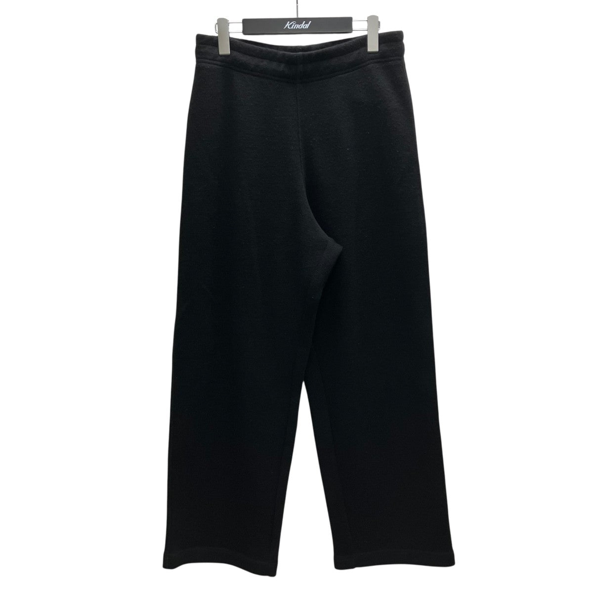 OUR LEGACY REDUCED TROUSER BLACK PSEUDO KNIT ニットパンツ 古着・中古-1枚目のアイテム画像