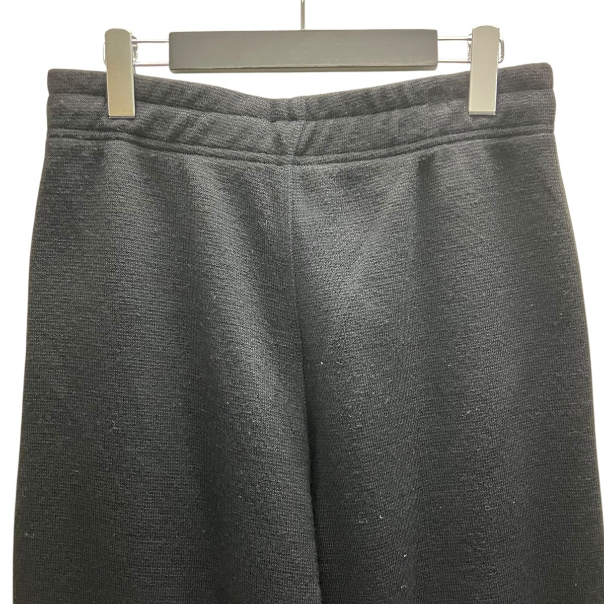 OUR LEGACY REDUCED TROUSER BLACK PSEUDO KNIT ニットパンツ 古着・中古-4枚目のアイテム画像