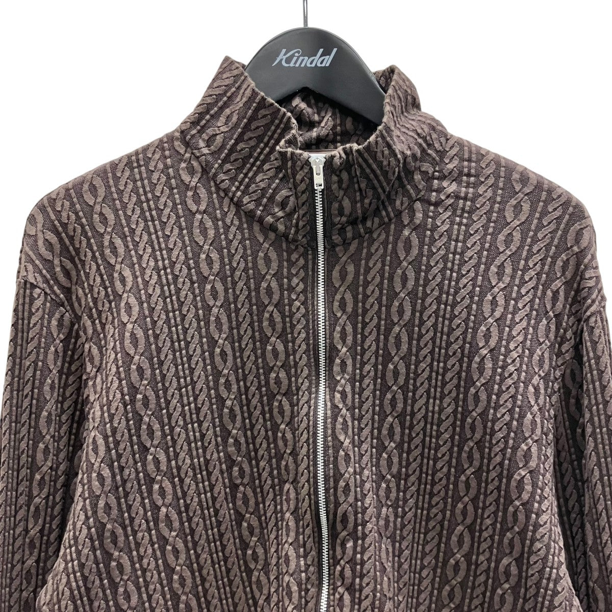 OUR LEGACY SHRUNKEN FULLZIP POLO ジップジャケット 古着・中古-2枚目のアイテム画像