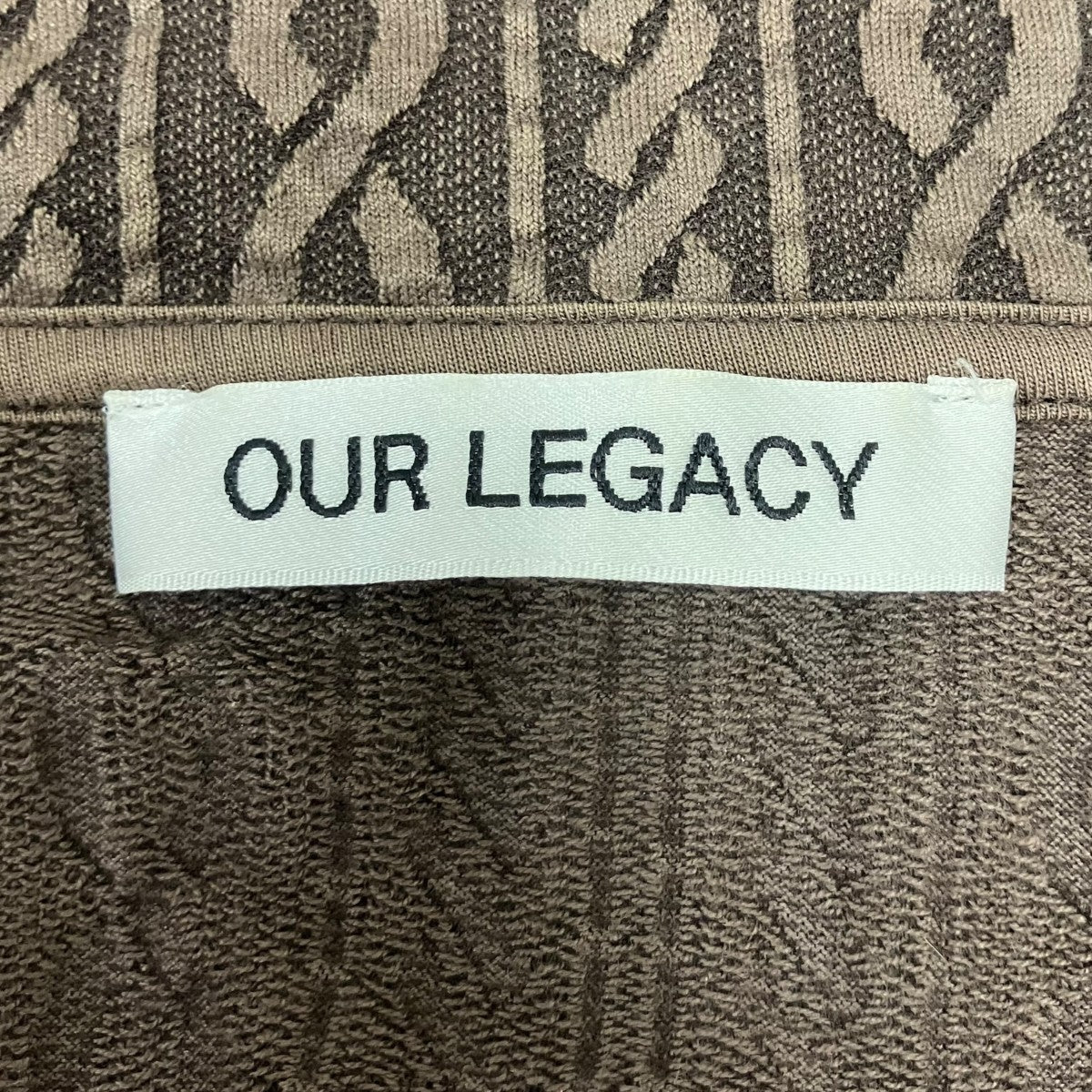 OUR LEGACY SHRUNKEN FULLZIP POLO ジップジャケット 古着・中古-7枚目のアイテム画像
