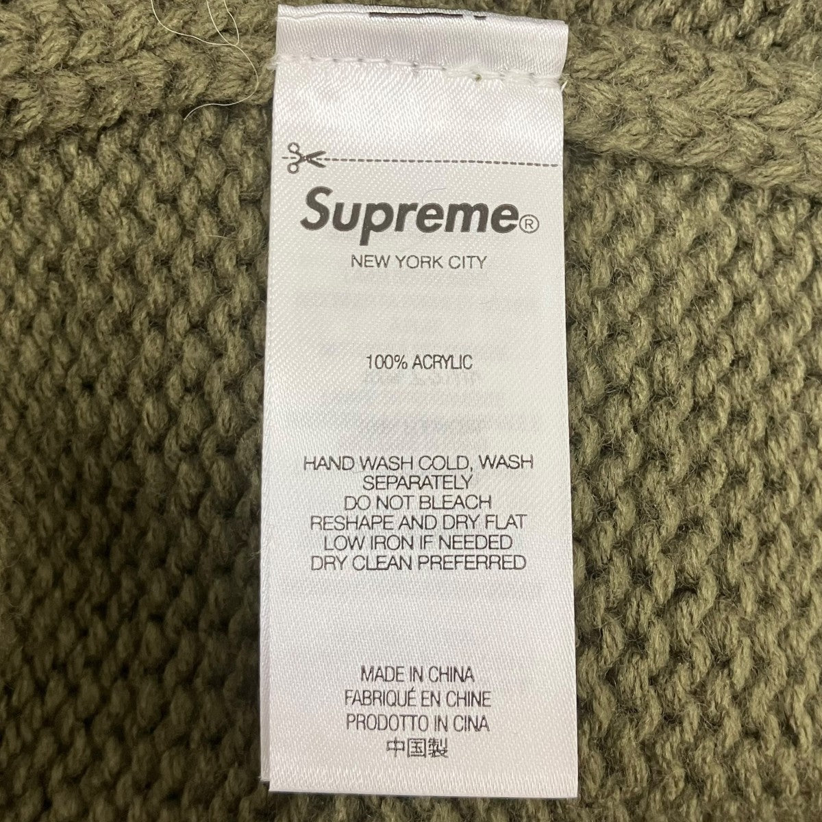 Supreme Old English leeves Sweaterセーター 古着・中古-5枚目のアイテム画像