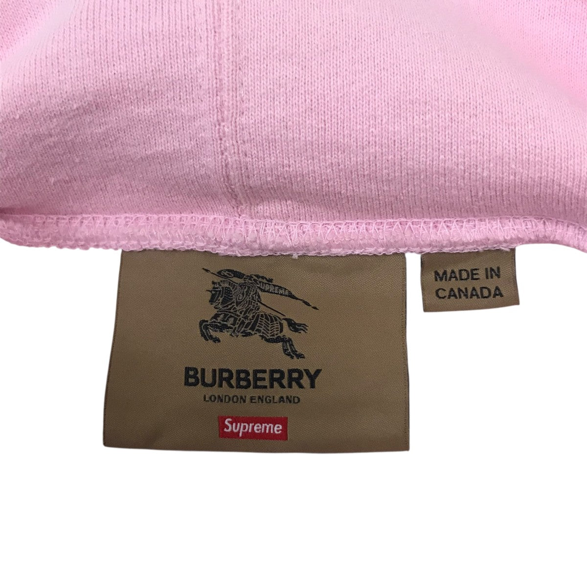 Supreme×BURBERRY Box Logo Hooded Sweatshirtプルオーバーパーカー