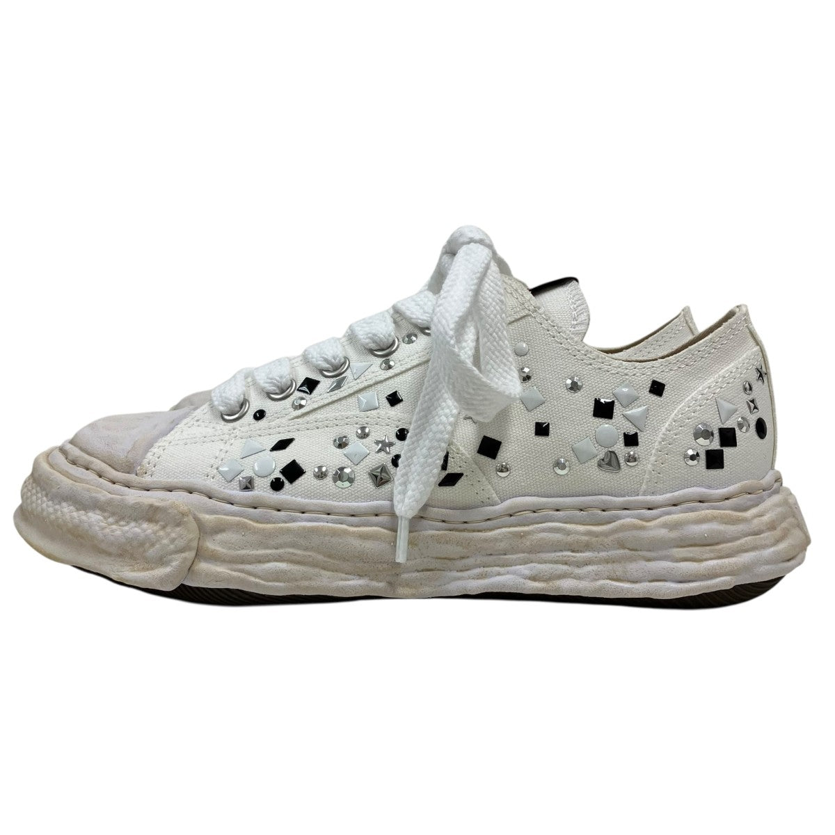 PETERSON 23 embellished canvas Low ローカットスニーカー