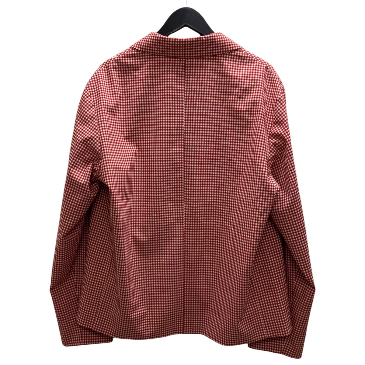 25SS Polyester Wool Gingham Check Jacket チェックジャケット