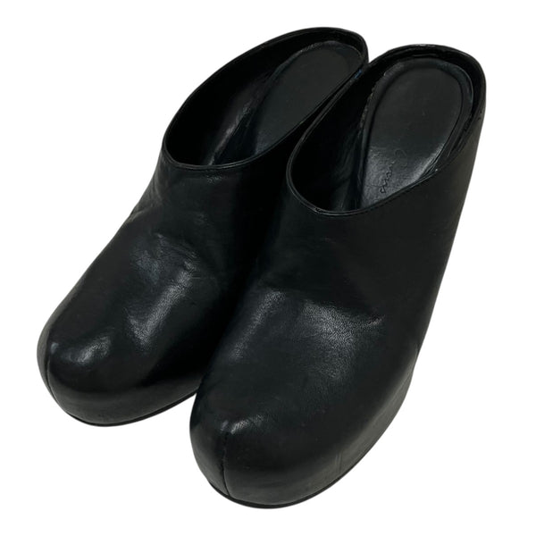 RICK OWENS(リックオウエンス) レザーサンダル ブラック サイズ 36