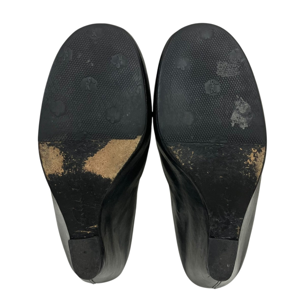 RICK OWENS(リックオウエンス) レザーサンダル ブラック サイズ 36