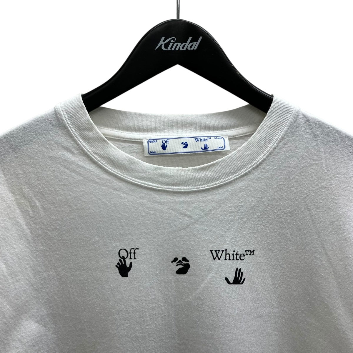 OFFWHITE フロントプリント 半袖Tシャツ 古着・中古-2枚目のアイテム画像