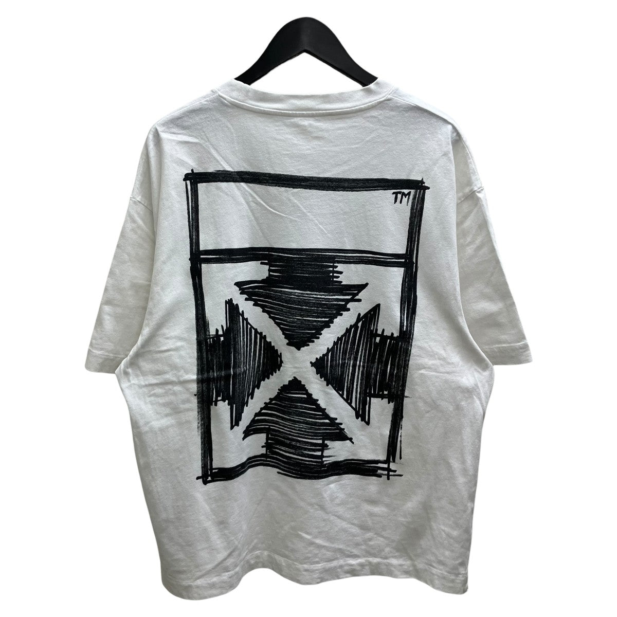 OFFWHITE フロントプリント 半袖Tシャツ 古着・中古-3枚目のアイテム画像