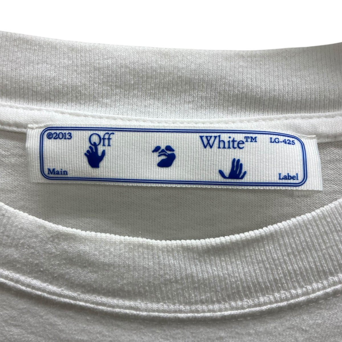 OFFWHITE フロントプリント 半袖Tシャツ 古着・中古-4枚目のアイテム画像