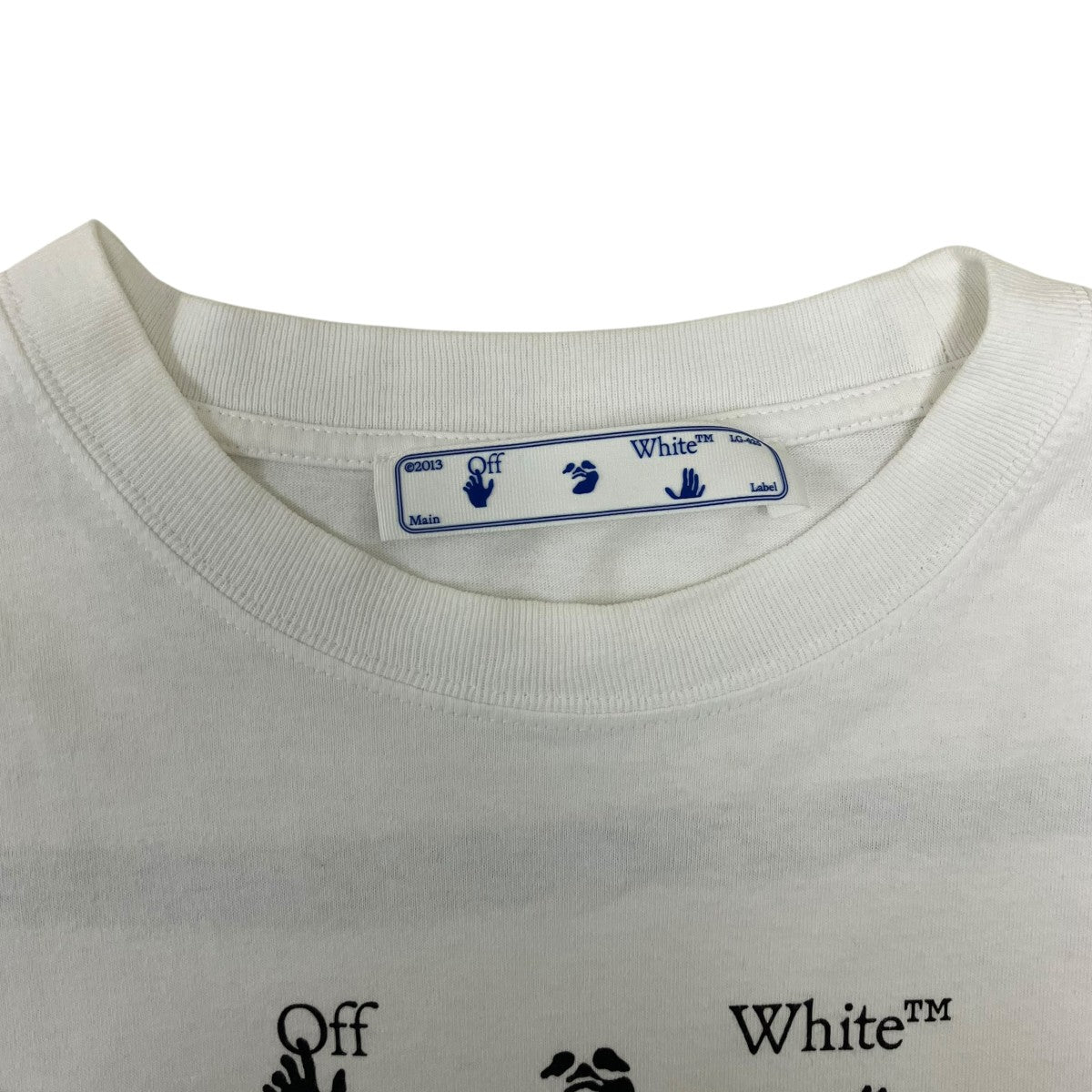 OFFWHITE フロントプリント 半袖Tシャツ 古着・中古-6枚目のアイテム画像