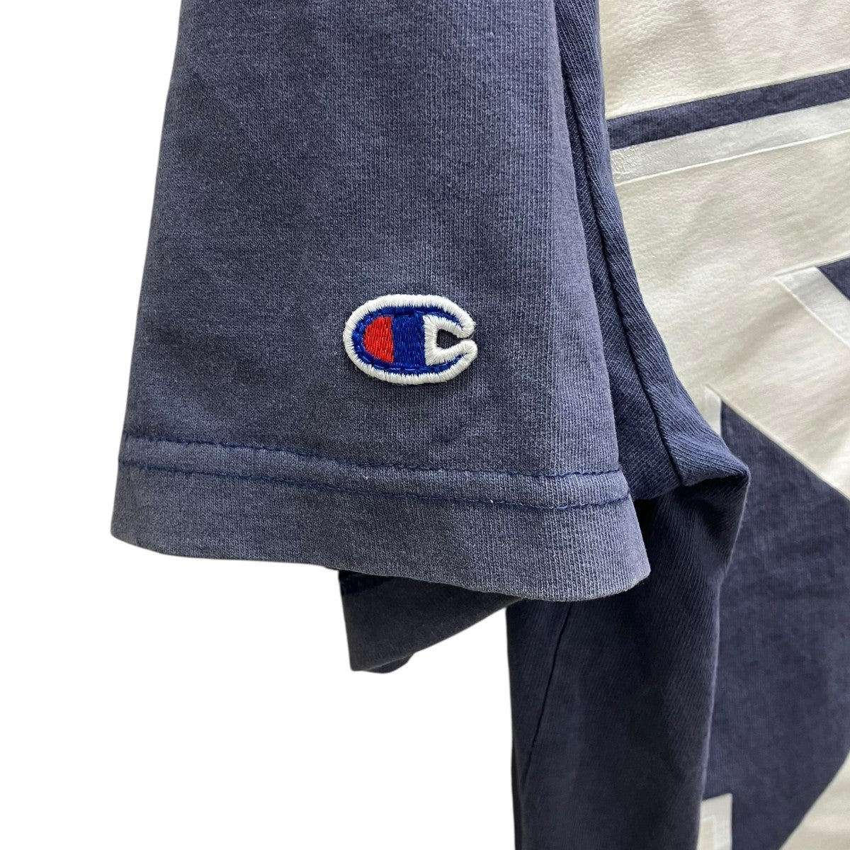 OFFWHITE×Champion ロゴTシャツ 古着・中古-5枚目のアイテム画像
