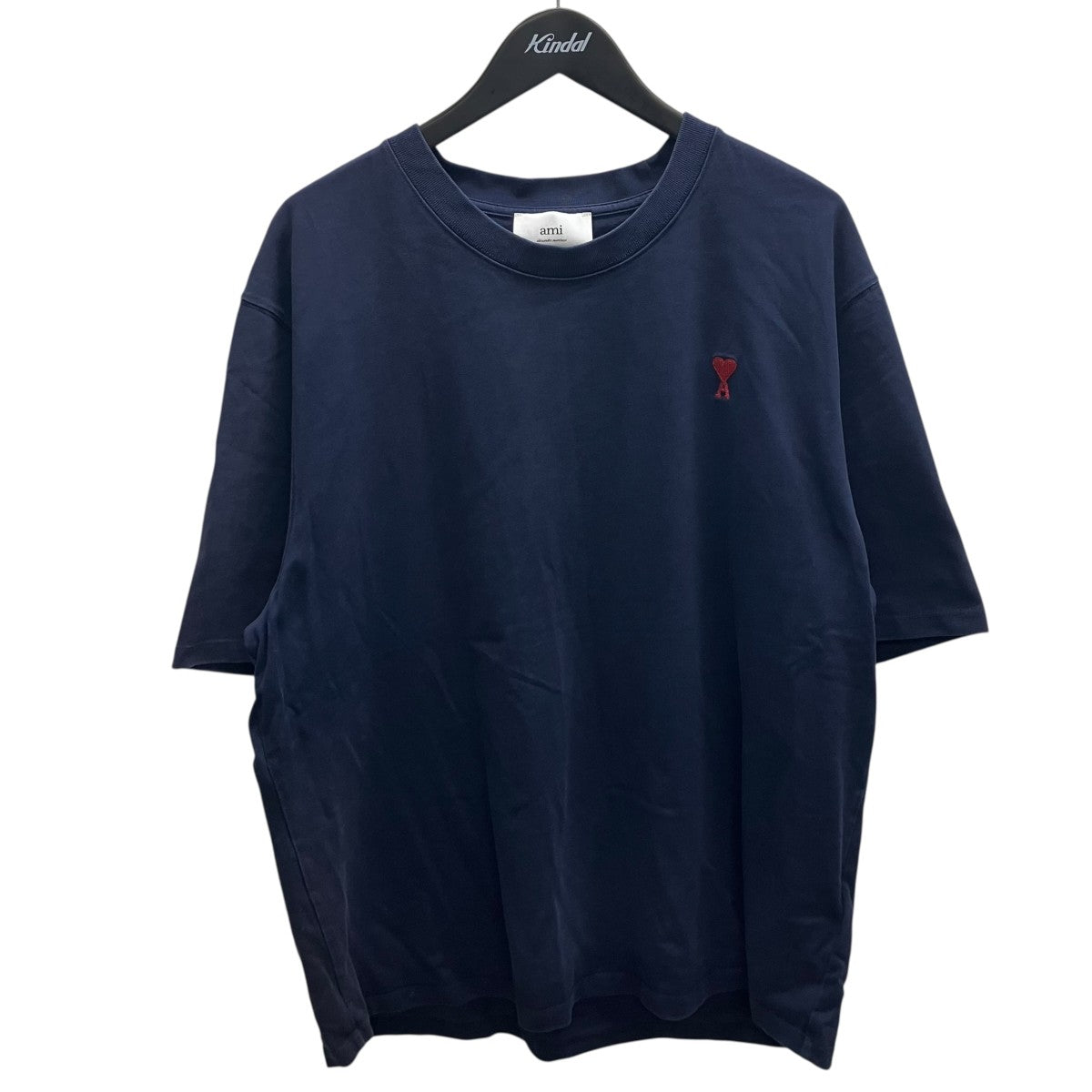AMI Alexandre Mattiussi 胸ハートロゴTシャツ 古着・中古-1枚目のアイテム画像
