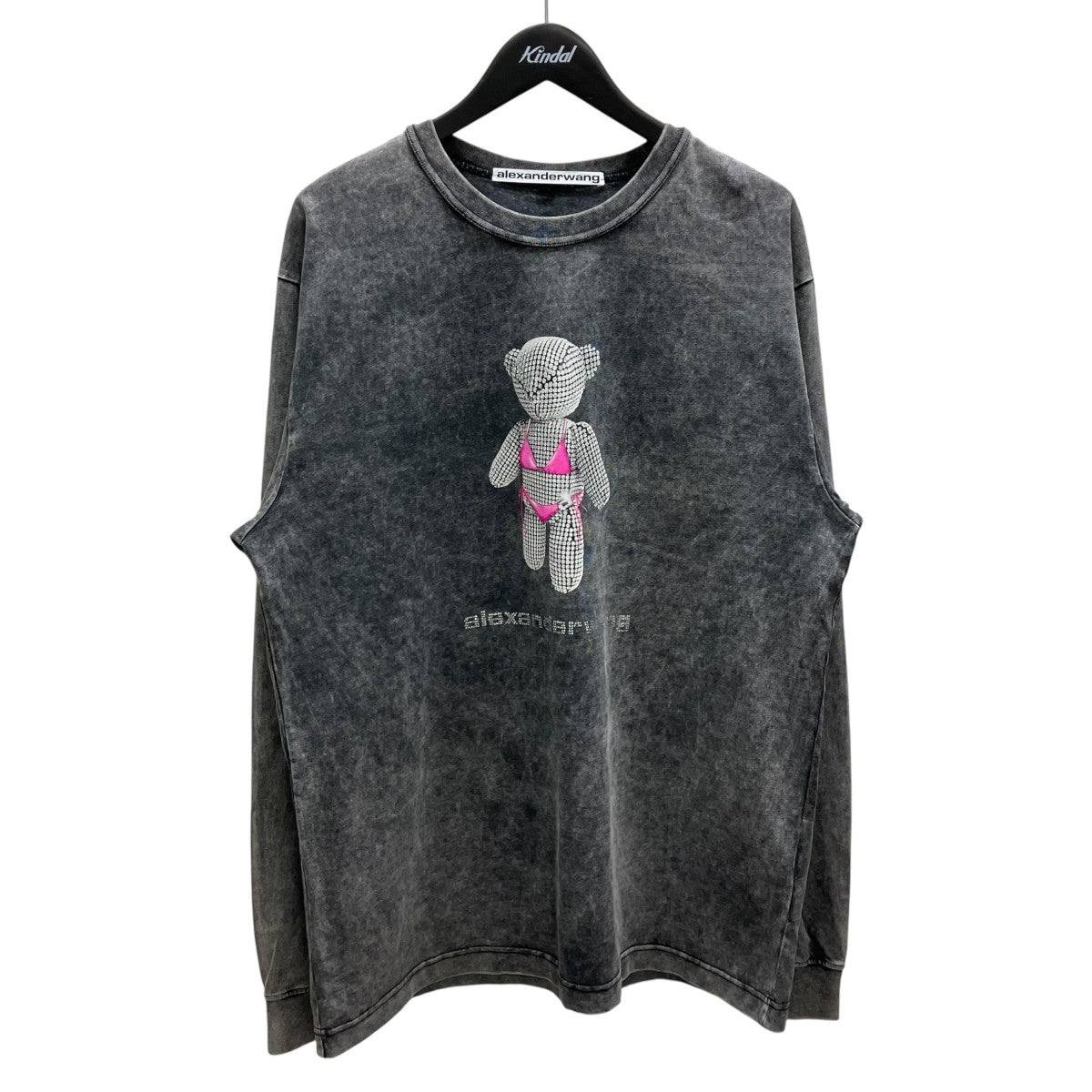 ALEXANDER WANG ロゴロングTシャツ 古着・中古-1枚目のアイテム画像