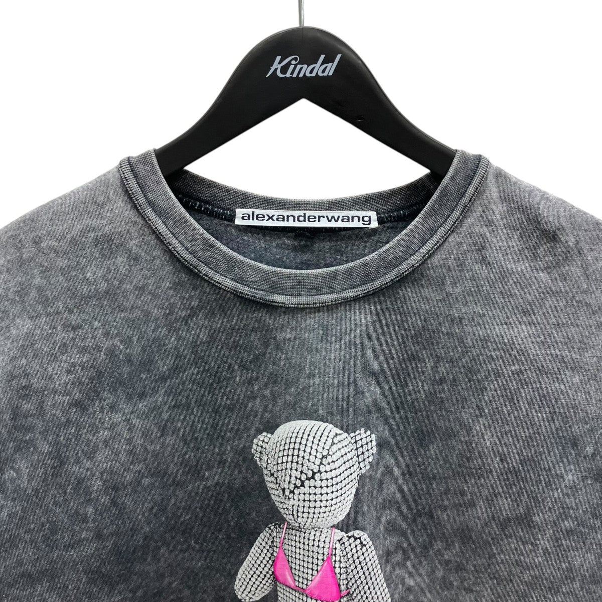 ALEXANDER WANG ロゴロングTシャツ 古着・中古-2枚目のアイテム画像
