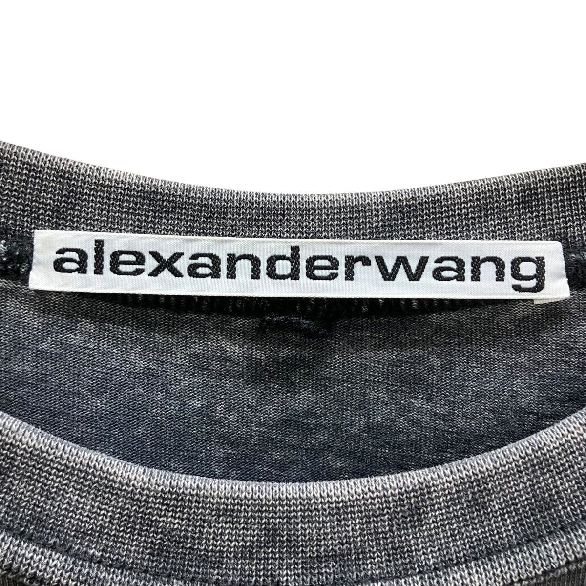 ALEXANDER WANG ロゴロングTシャツ 古着・中古-4枚目のアイテム画像