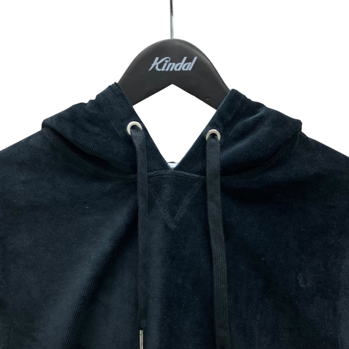 ALEXANDER WANG コーデュロイショート丈フーディ 古着・中古-2枚目のアイテム画像