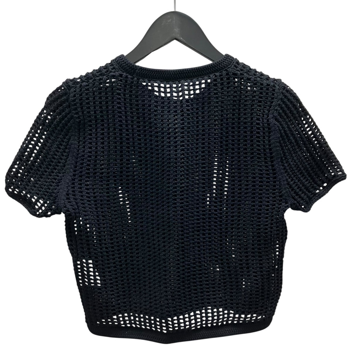 ALEXANDER WANG ロゴメッシュニット 古着・中古-2枚目のアイテム画像
