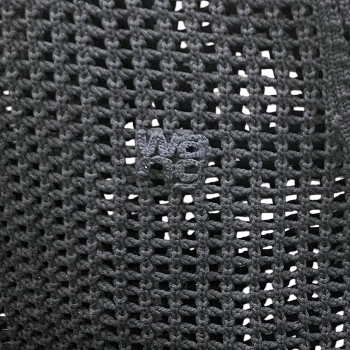 ALEXANDER WANG ロゴメッシュニット 古着・中古-3枚目のアイテム画像