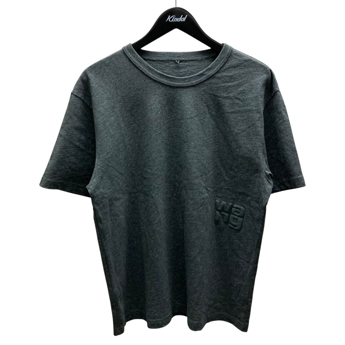 ALEXANDER WANG グリッターロゴTシャツ 古着・中古-1枚目のアイテム画像