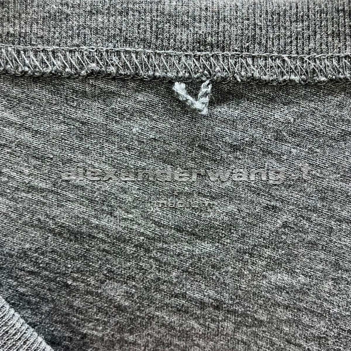 ALEXANDER WANG グリッターロゴTシャツ 古着・中古-5枚目のアイテム画像