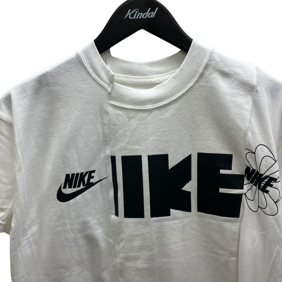 NIKE×sacai ドッキングTシャツ 古着・中古-2枚目のアイテム画像