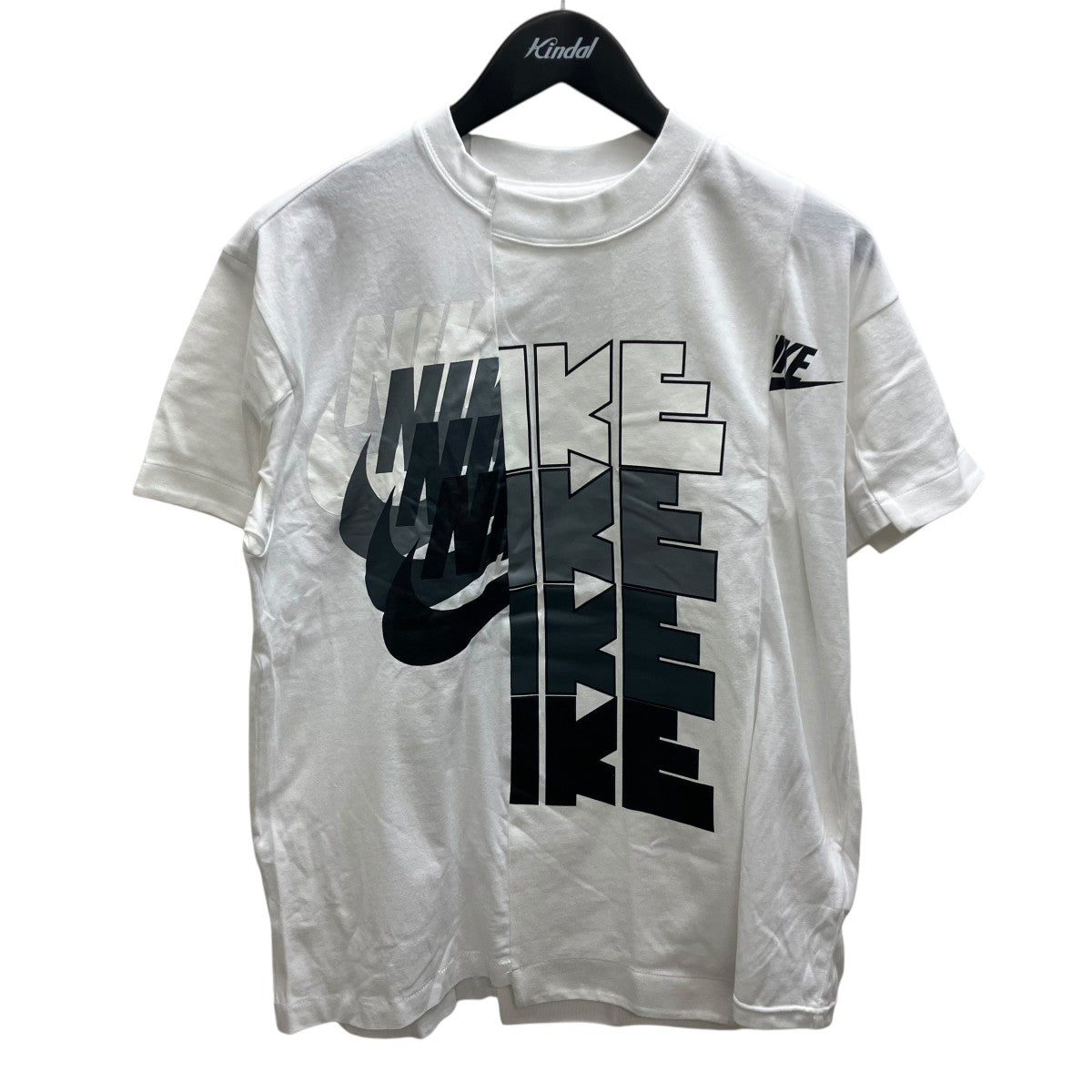 NIKE×sacai ドッキングTシャツ 古着・中古-1枚目のアイテム画像