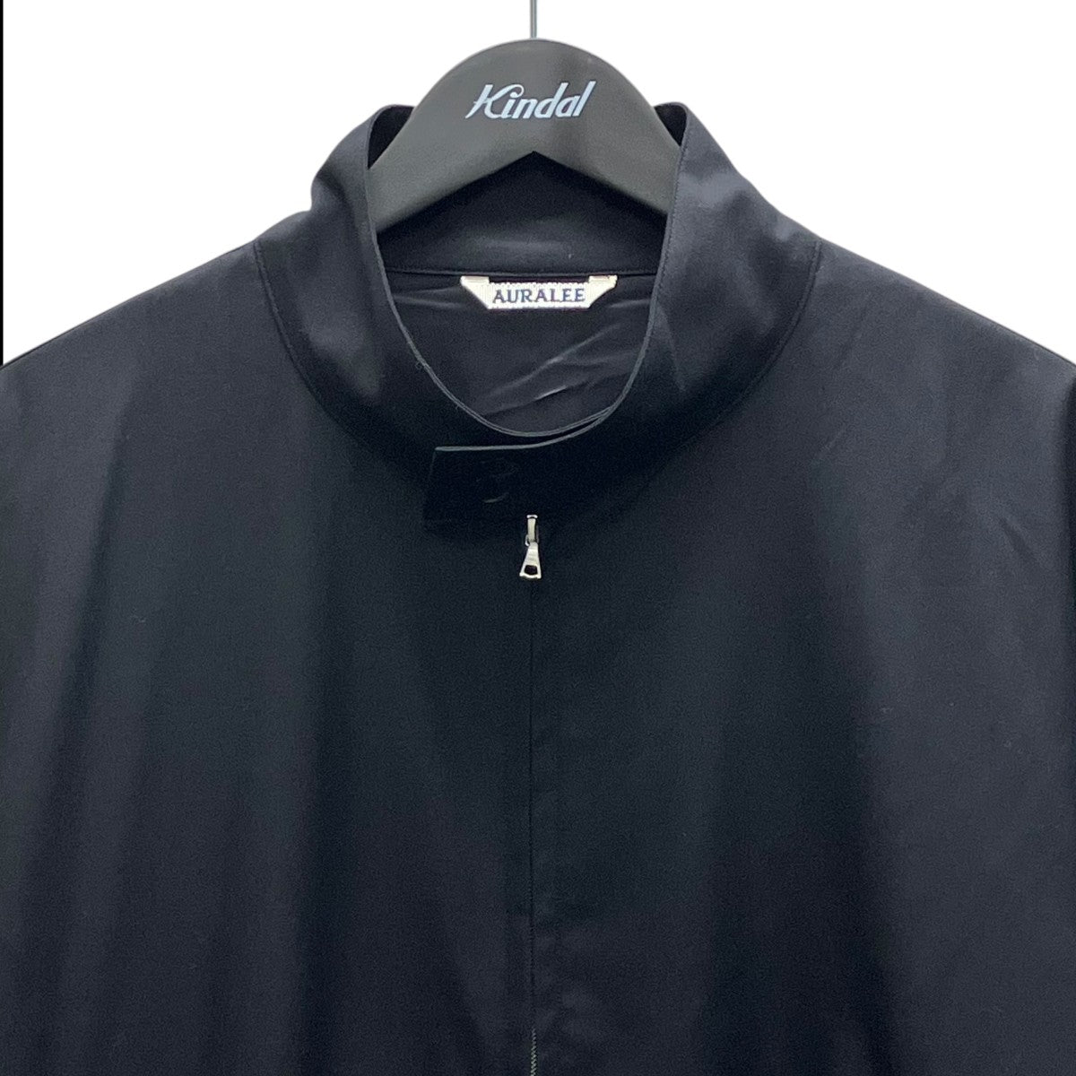 AURALEE SUPER FINE TROPICAL WOOL ZIP BLOUSON ジップブルゾン 古着・中古-2枚目のアイテム画像
