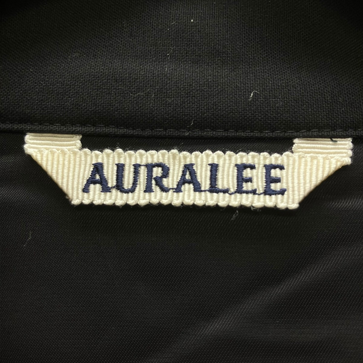 AURALEE SUPER FINE TROPICAL WOOL ZIP BLOUSON ジップブルゾン 古着・中古-7枚目のアイテム画像