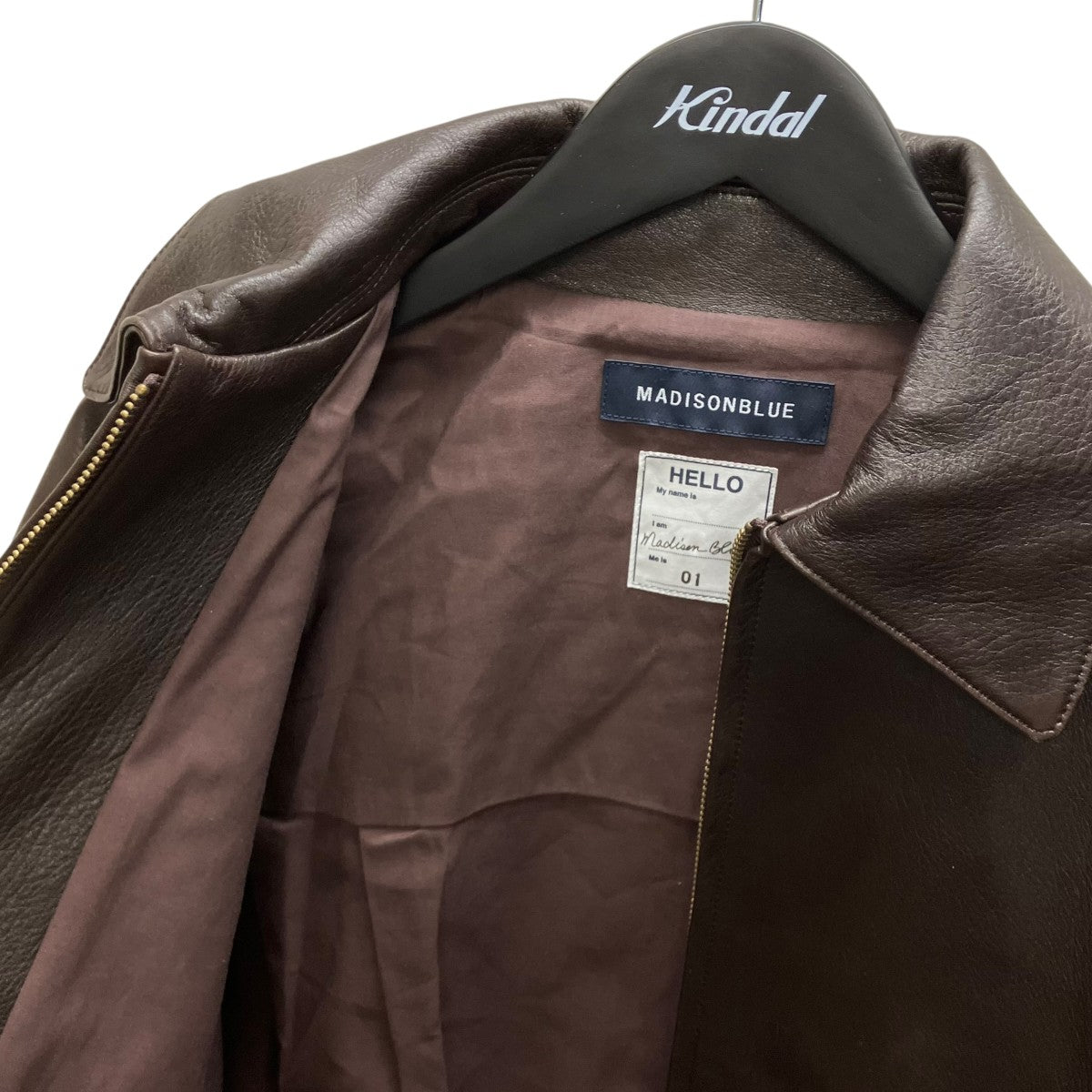 LOOSE FIT DEAN JK LEATHER レザージャケット