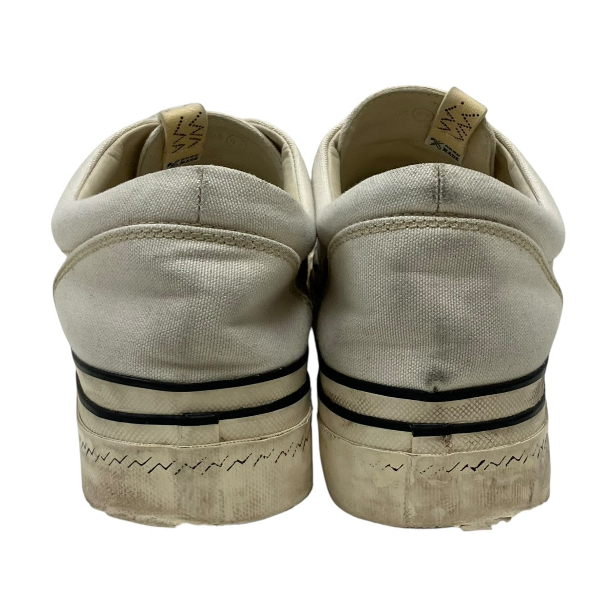 VISVIM LOGAN DECKユーズド加工ローカットスニーカー 古着・中古-4枚目のアイテム画像