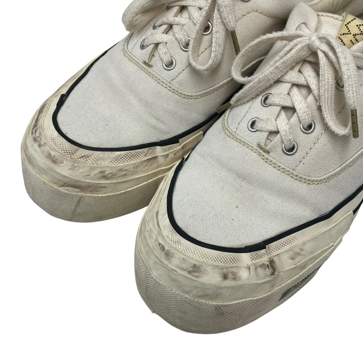 VISVIM LOGAN DECKユーズド加工ローカットスニーカー 古着・中古-6枚目のアイテム画像
