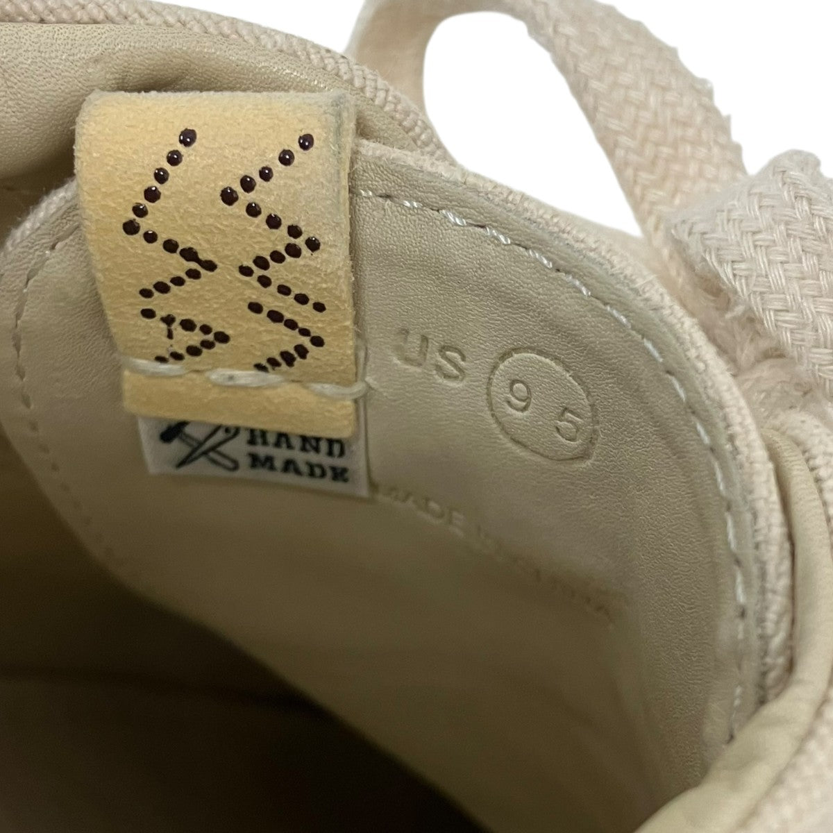 VISVIM LOGAN DECKユーズド加工ローカットスニーカー 古着・中古-8枚目のアイテム画像