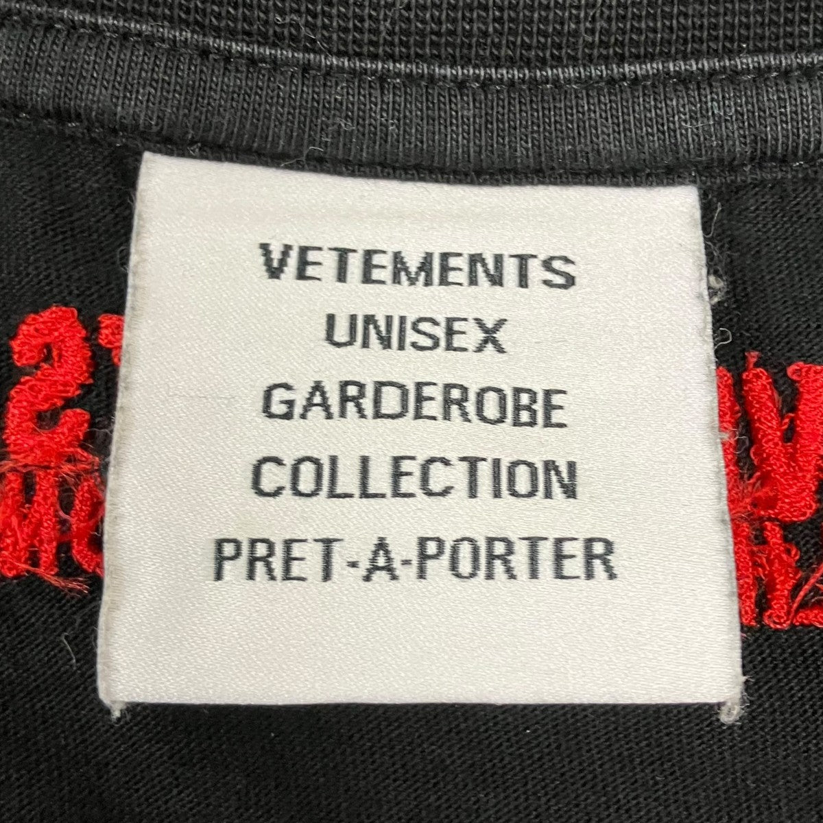 VETEMENTS 半袖Tシャツ 古着・中古-5枚目のアイテム画像