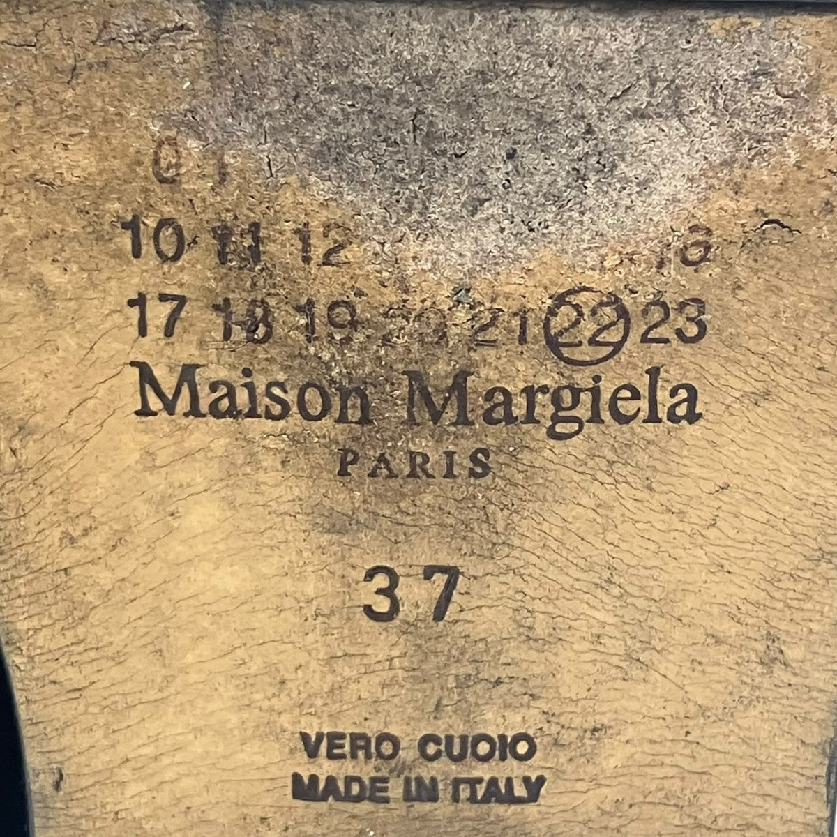 Maison Margiela TABI足袋チェルシーブーツ 古着・中古-6枚目のアイテム画像