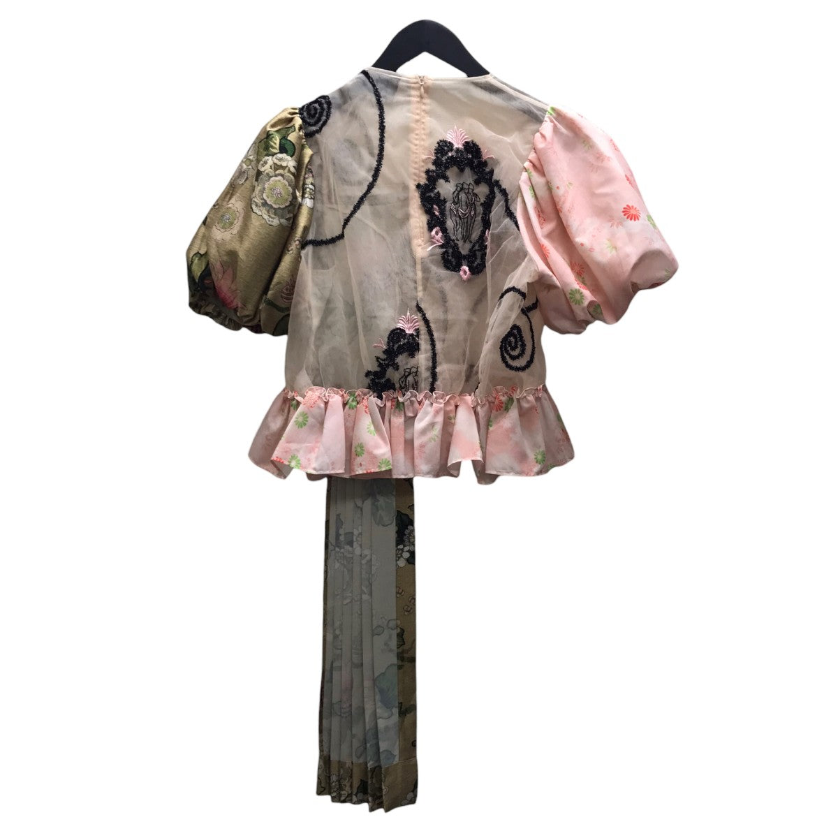 Simone Rocha 半袖ブラウス 古着・中古-3枚目のアイテム画像