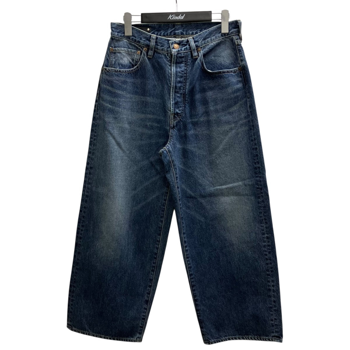 S．Wide Straight Cropped 5pocket USD デニムパンツ