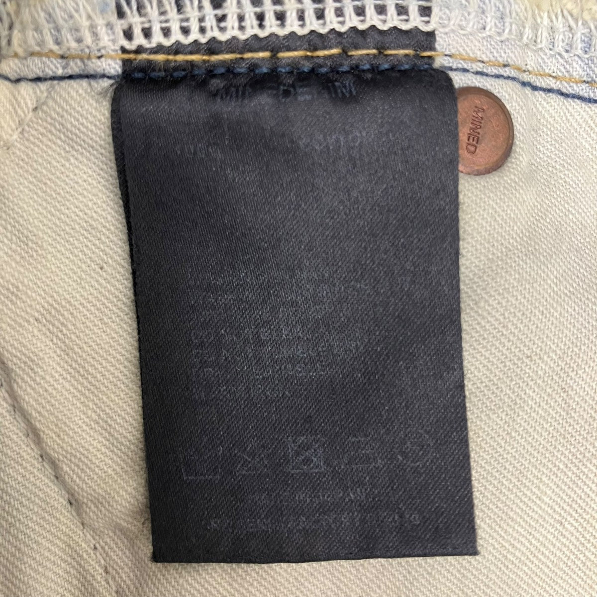 S．Wide Straight Cropped 5pocket USD デニムパンツ