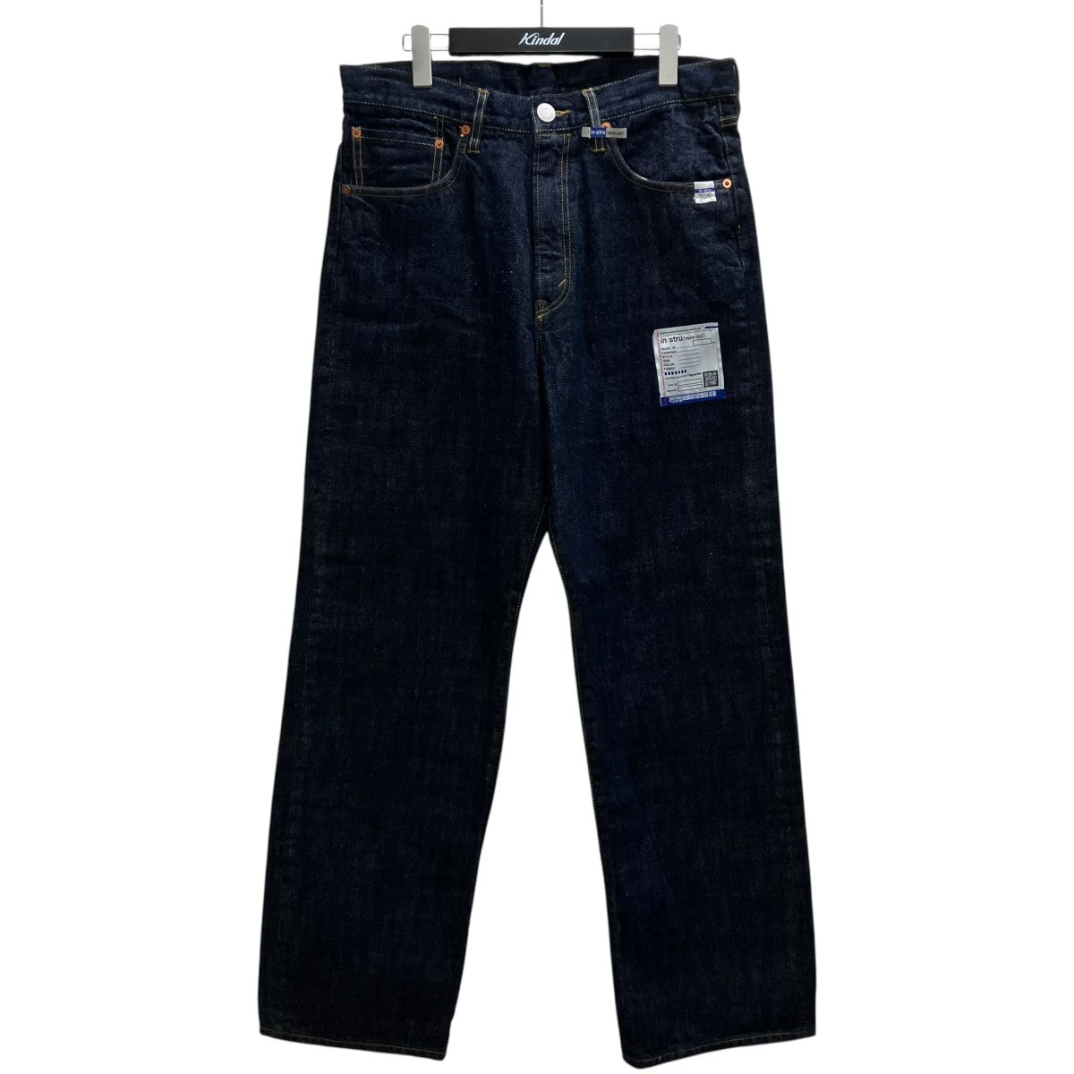 ONE WASHED SELVAGE DENIM STRAIGHT PANTS デニムパンツ