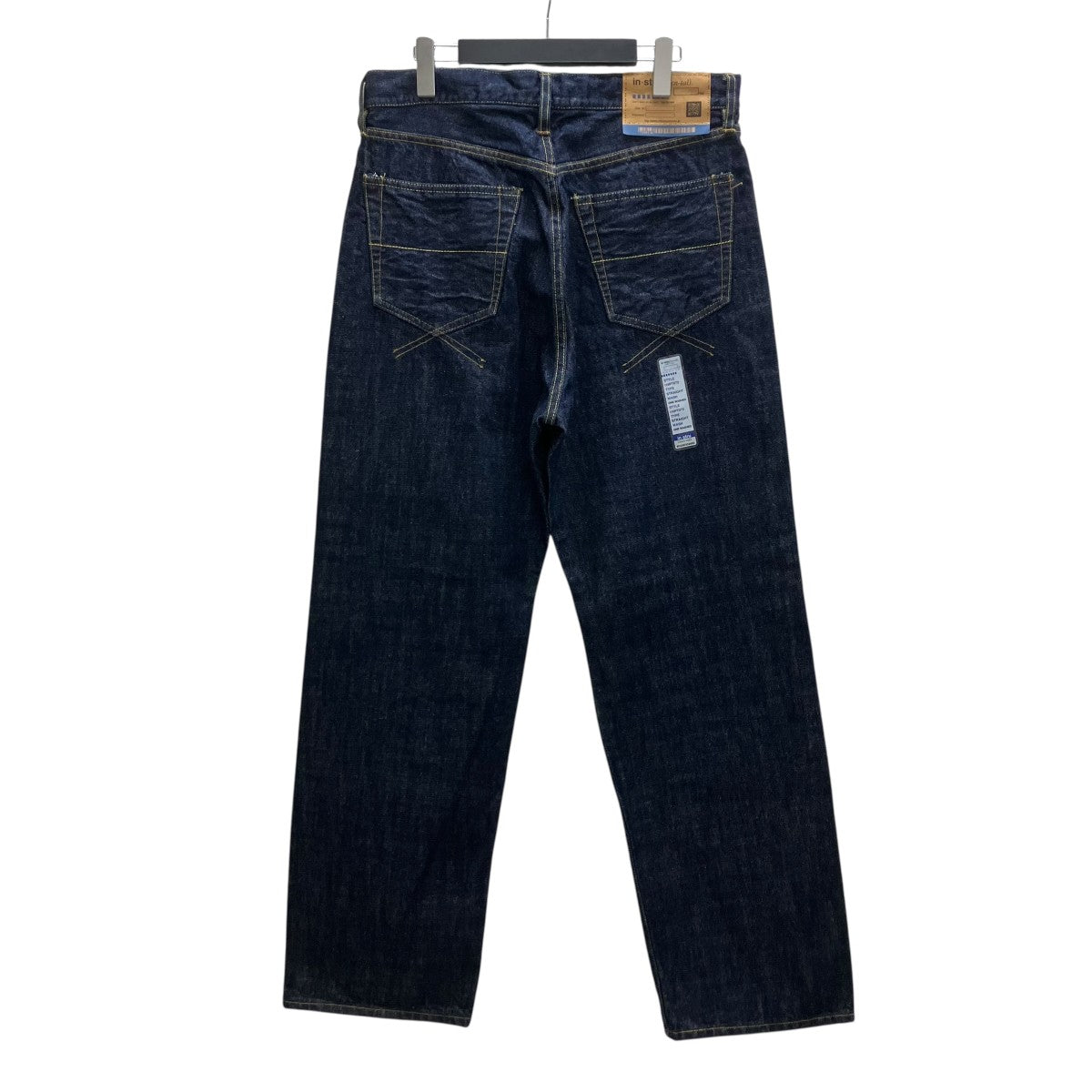 ONE WASHED SELVAGE DENIM STRAIGHT PANTS デニムパンツ