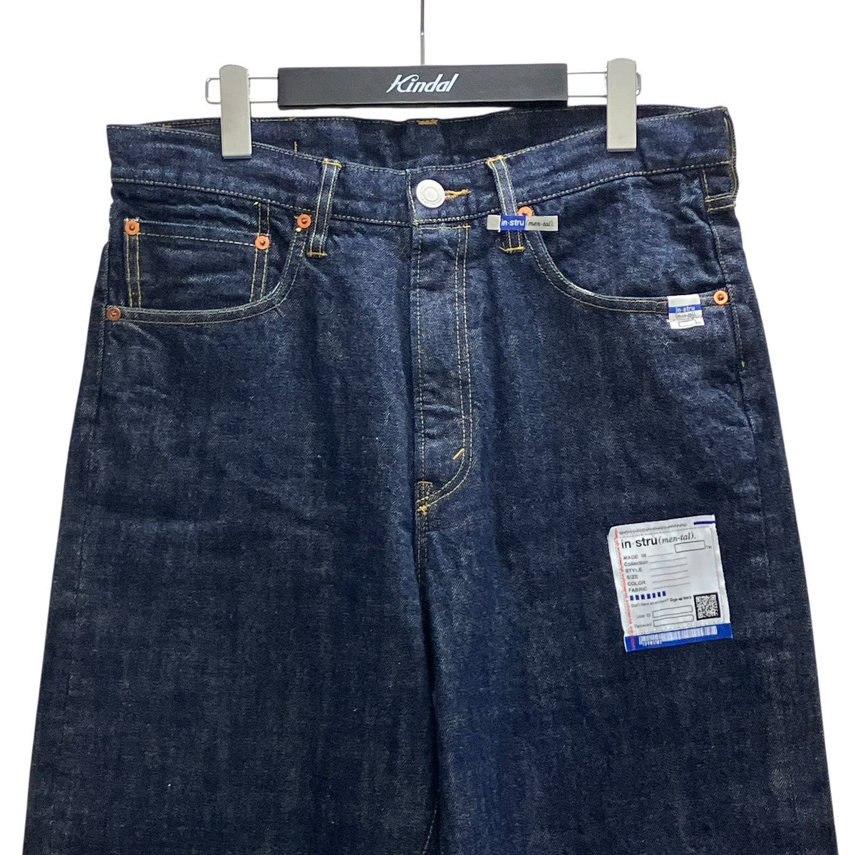ONE WASHED SELVAGE DENIM STRAIGHT PANTS デニムパンツ