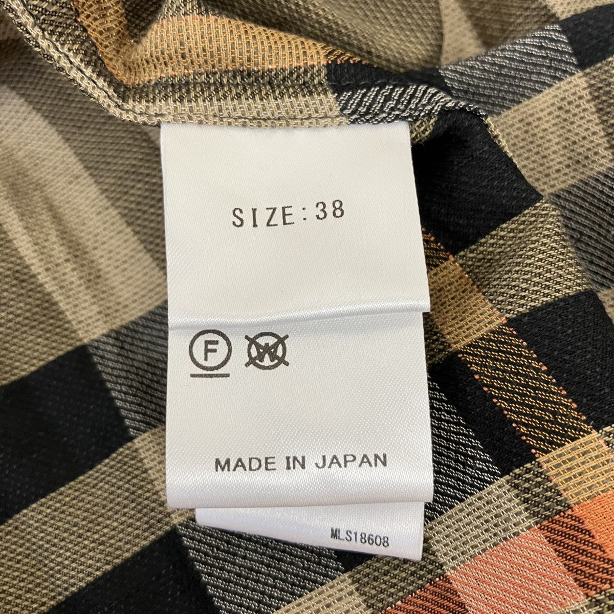 ラメチェックガウンドレスmls18608