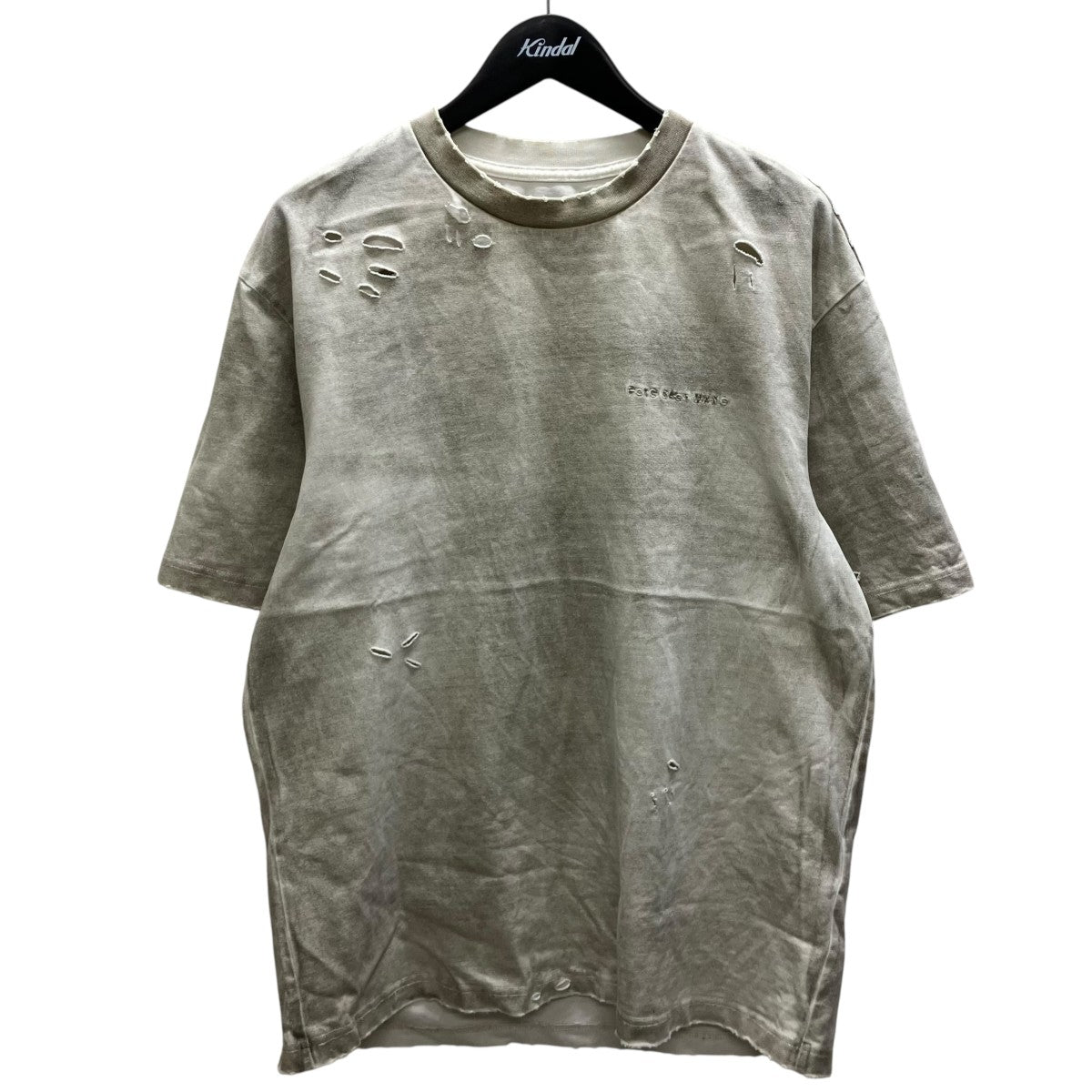 FENG CHEN WANG ユーズド加工Tシャツ 古着・中古-1枚目のアイテム画像