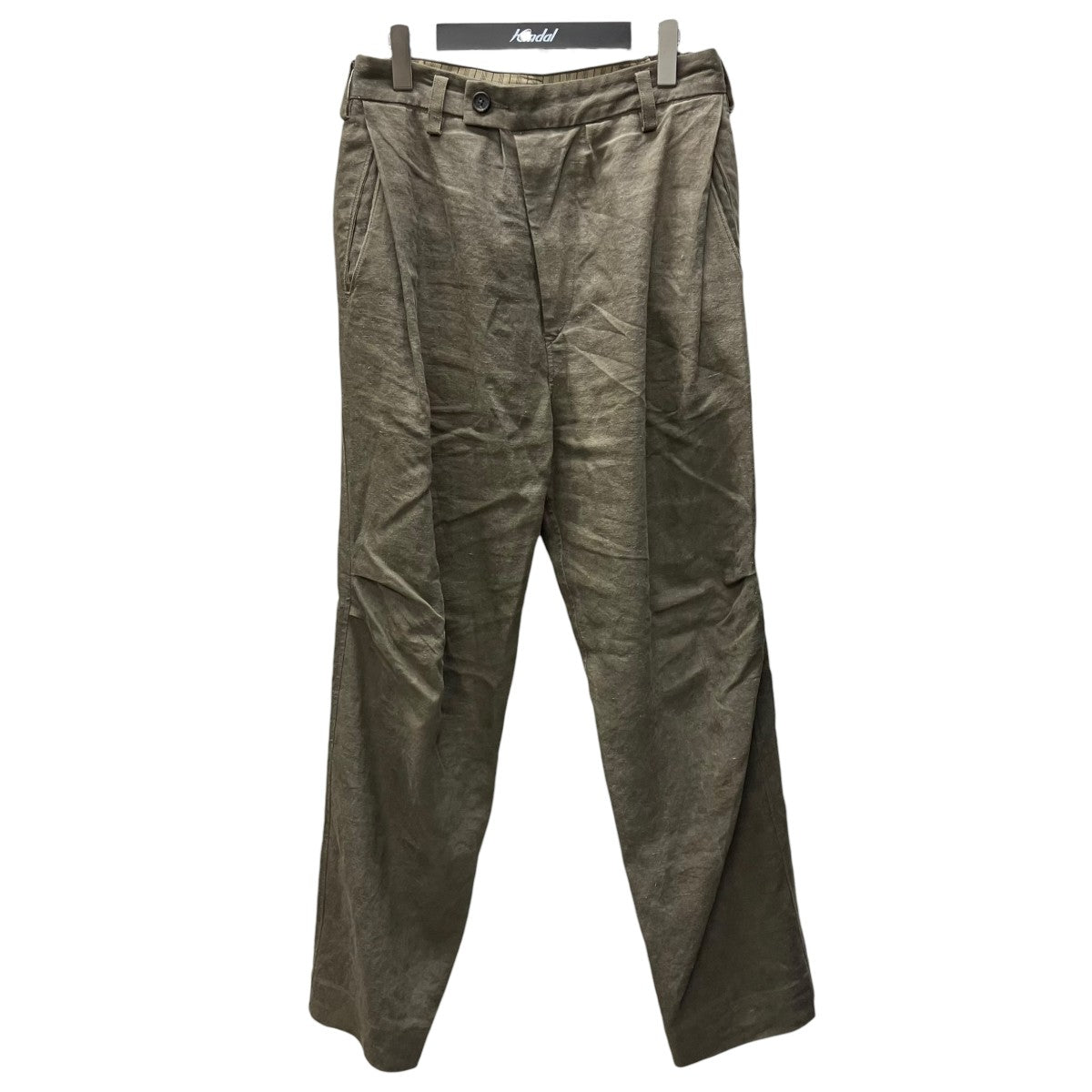 ZIGGY CHEN 23SS リネンパンツ 古着・中古-1枚目のアイテム画像