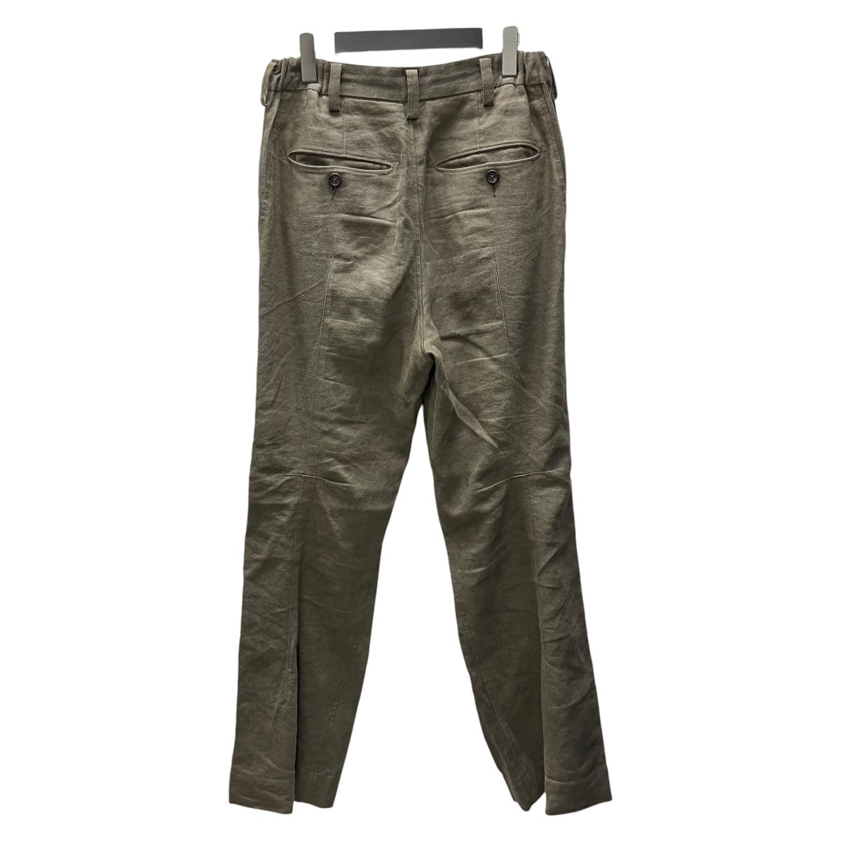 ZIGGY CHEN 23SS リネンパンツ 古着・中古-3枚目のアイテム画像