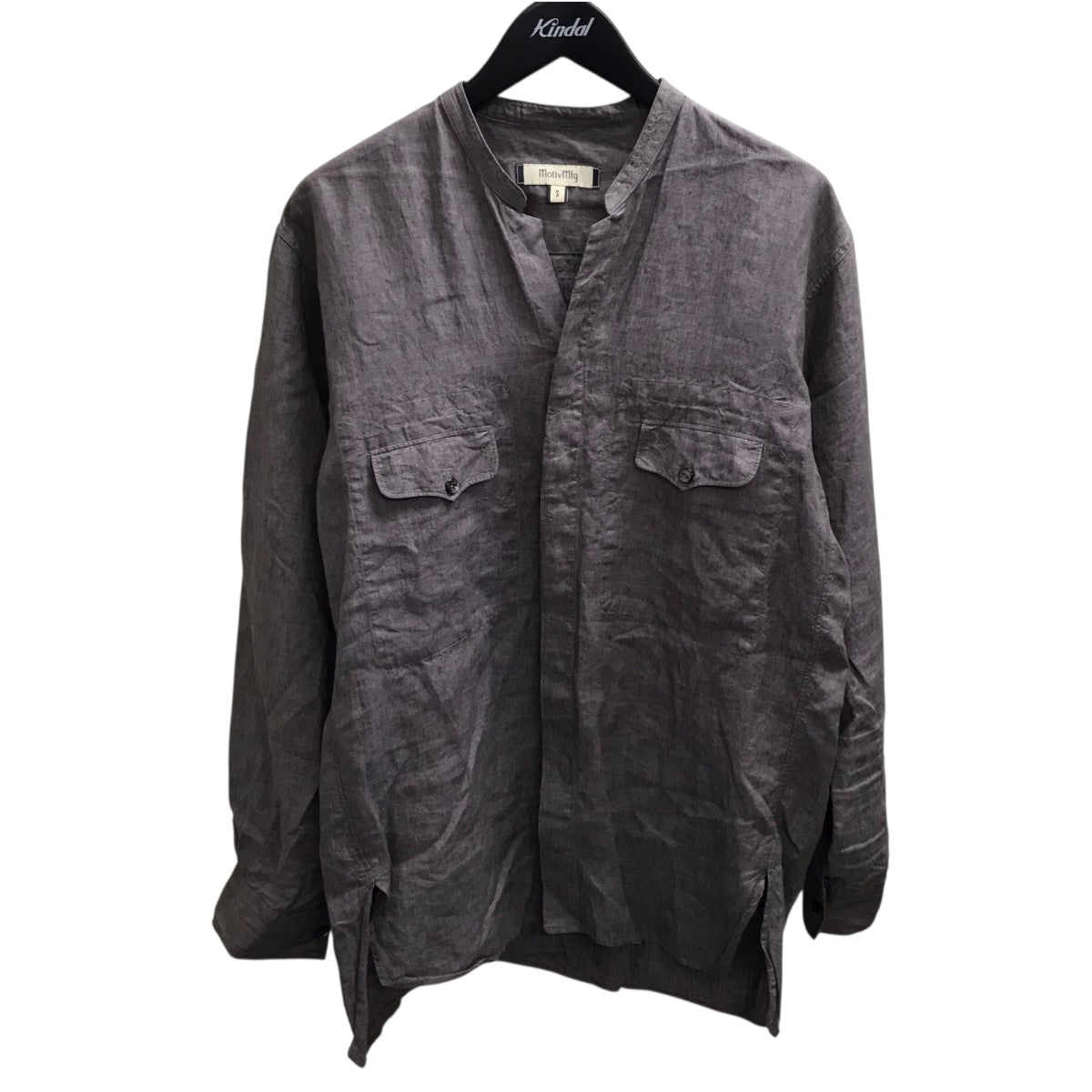 motivmfg バンドカラーシャツ 古着・中古-1枚目のアイテム画像