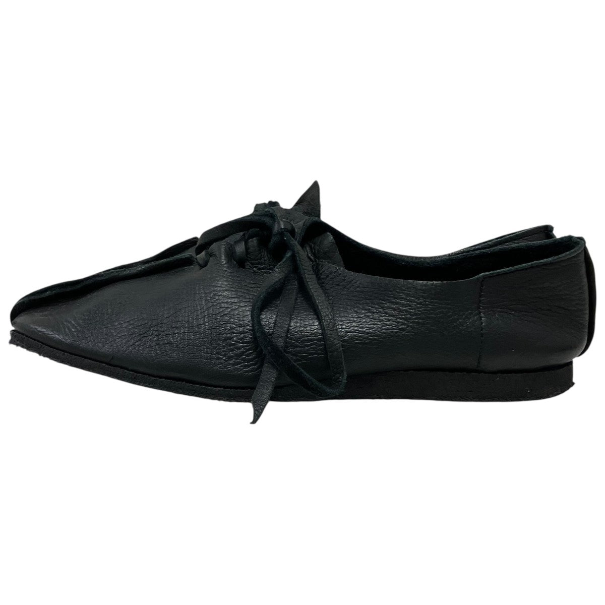 Yohji Yamamoto pour homme レザーフラットシューズ 古着・中古-3枚目のアイテム画像