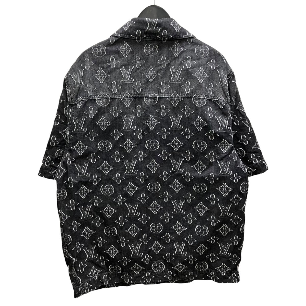 LOUIS VUITTON モノグラムショートスリーブシャンブレーシャツ 古着・中古-3枚目のアイテム画像