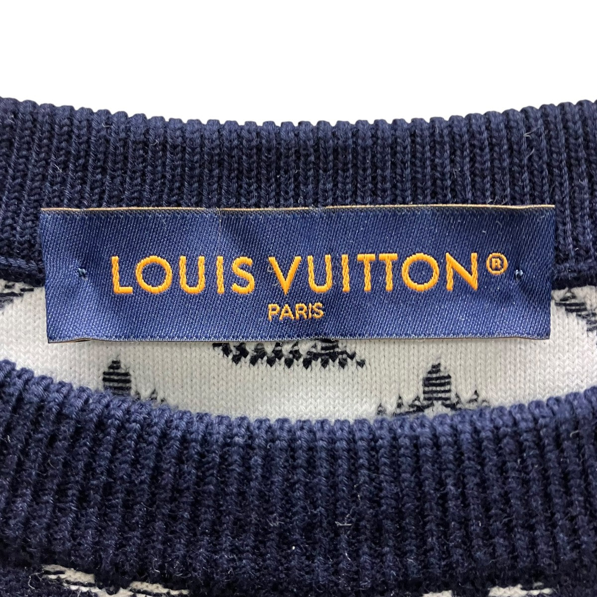 LOUIS VUITTON グラディエントモノグラム ニット 古着・中古-5枚目のアイテム画像