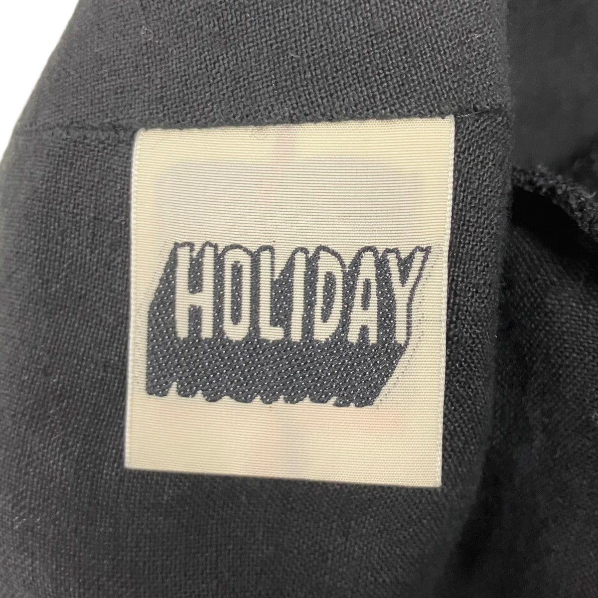 HOLIDAY リネンボリュームストラップドレス 古着・中古-5枚目のアイテム画像