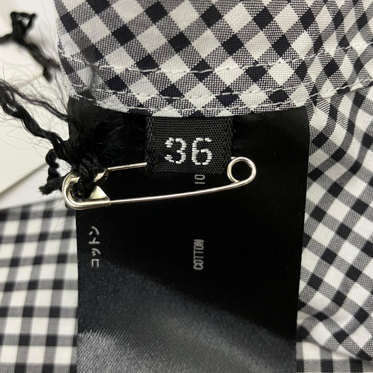 THE RERACS 26SS RERACS REGULAR COLLAR A-LINE SHIRT レギュラーカラーAラインシャツ 古着・中古-5枚目のアイテム画像
